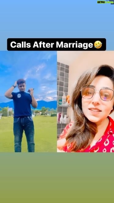 Sugandha Mishra Instagram - #lol #funnyreels #reels #comedy #powercouple #omg #😂