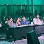Sugandha Mishra Instagram - 🖤🖤🖤 . . #swipeleft #love #live #night #gig #jury #music #capetown #southafrica #blackgown #glam Cape Town, South Africa