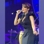 Sugandha Mishra Instagram - 🖤🖤🖤 . . #swipeleft #love #live #night #gig #jury #music #capetown #southafrica #blackgown #glam Cape Town, South Africa
