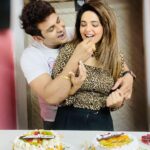Sugandha Mishra Instagram – Thank you for being the reason for my smile ❤️I love you so much😘
Accepting to spend the rest of my life with you was one of the best decisions I’ve ever made… 💍
May our trust and love keep growing with the passing of each year in both good times and bad!
Happy 2nd Anniversary My Luv ❤️
.
.
#swipeleft #cake #love #twoyearsago #anniversary #husbandandwife #suket #sugandhamishra #drsanketbhosale Mumbai, Maharashtra