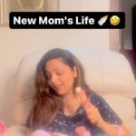 Sugandha Mishra Instagram - Too busy to give a 💩 🤣 ... loving this new me 👩‍🍼🤪 . . #lol #newmom #baby #life #omg #love #idontcare #trendingreels #sugandhamishra