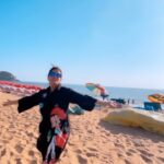 Sugandha Mishra Instagram - #doobjayein #goa #goabeach #minivlog #travel #love #couplegoals❤ #powercouple #drsanketbhosale #sugandhamishra #❤️ #trendingreels #beach #vibes Goa