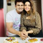 Sugandha Mishra Instagram – Thank you for being the reason for my smile ❤️I love you so much😘
Accepting to spend the rest of my life with you was one of the best decisions I’ve ever made… 💍
May our trust and love keep growing with the passing of each year in both good times and bad!
Happy 2nd Anniversary My Luv ❤️
.
.
#swipeleft #cake #love #twoyearsago #anniversary #husbandandwife #suket #sugandhamishra #drsanketbhosale Mumbai, Maharashtra