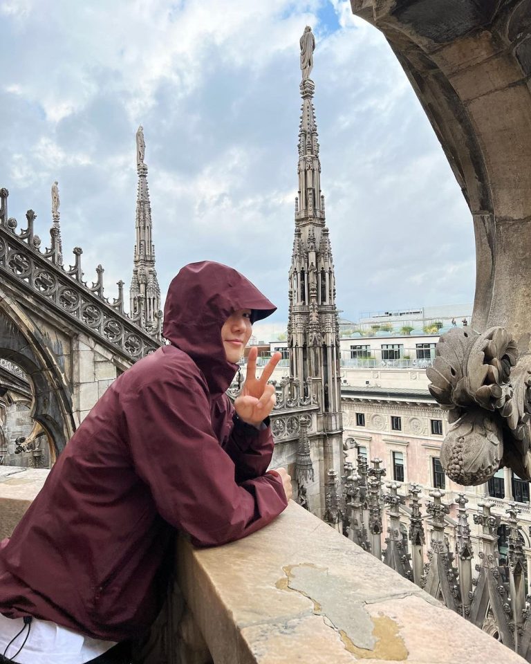Suho Instagram - Duomo di Milano
