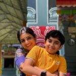 Sujitha Instagram - என் குறும்பா🫶🏻 @dhanwindan #motherhood #son #love #suji #sujithadanush #bonding #special #parenting #photo #photooftheday #post #instagood
