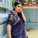 Sujitha Instagram - Devotional morning 🙏😊🙏 Photography @radhastudio.coimbatore Saree collection @collection.feathers # post #photo #candid #photo #photooftheday #love #pose #model #actree #modelling #temple #visit #day #pooja #special #loveyourself
