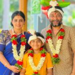 Sujitha Instagram - Special day 🥰 With my family Thank you all for the lovely wishes 😍🙏🙏 #family #love #wedding #anniversary #actress #couple #day #special #trend