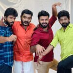 Sujitha Instagram - Fantastic four 🤩🙌🏻 Fantastic journey 🙌🏻 Miss this combo 🫶🏻 @vj_deepika_ @hemarajsathish_official @lavanyaa_official @kumaran_thangarajan @stalinmuthu27 @venkat_renganathan @saravanavickram #friends #memories #beautiful #thoughts #days #pandianstores #television #gang #together