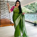 Sujitha Instagram – 💚 smile please ☺️

Beautiful saree @kaushicollections 

Shop now 🤞🏻

#goodevening #all #instagood #post #suji #sujitha #actress #pictures #photooftheday