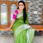 Sujitha Instagram – 💚 smile please ☺️

Beautiful saree @kaushicollections 

Shop now 🤞🏻

#goodevening #all #instagood #post #suji #sujitha #actress #pictures #photooftheday