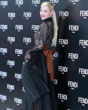 Sulli Instagram - @fendi ❤️