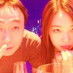 Sulli Instagram - 지난날 성민씨랑 😊