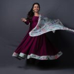 Suma Kanakala Instagram - Just make sure to love your life and make every moment count. YOLO❤️ . styled by @stylebyannapurna styling team @I.deekshasetti Wearing @anushareddy.couture Jewellery @houseofqc Makeup @madhu_derangula Hair @koduruamarnath Photography @valmikiramuphotography #Suma #sumakanakala #anchorsuma #anchorsumakanakala #kanakalasuma