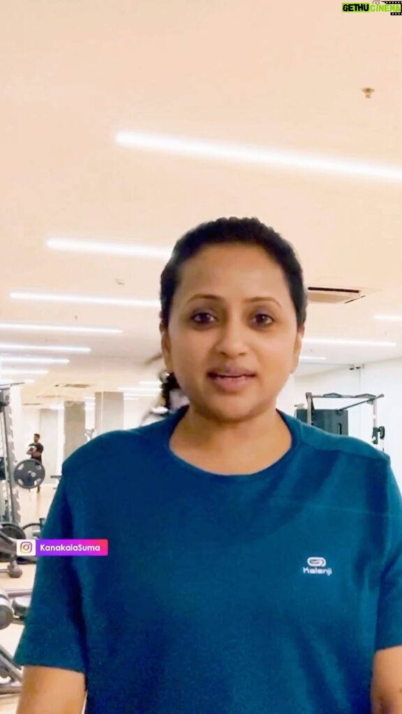 Suma Kanakala Instagram - My Workout ep. 1 - Upper Body Circuit🏃🏼‍♀️🏋🏻‍♀️💪🏻 @azu_trainer (Watch Full Video on YouTube) . #Suma #Fitness #Workout #Upperbodyworkout #Bodycharging #Upperbodycircuit