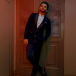 Sumedh Mudgalkar Instagram - Intent > words Essence of life > Limelight Silence > trying to be something else Tuxedo > everything… 🤵‍♂️ ❤️ > Me < 🙇🏻‍♂️ Styled by @krishi1606 Photography by @niravthakkarphotography Outfit @mastersdesignerstudiosurat Shoes @saalvibykaarigar