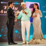 Sumedh Mudgalkar Instagram - What a wonderful night, thank you for having me #TellyAwards2023. Fan Fav. Actor - Sumedh Mudgalkar 💫 Fan fav. Show - Radhakrishn 💫 Although i was present at the venue, i was holding it. It belongs to the entire team without whom I am nothing, and the vast super audience of people who voted, loved and embraced us with our flaws. ‘This is ours’ ❤️ (Happy Sumedhian’s day in advance) 🤭❤️ @mallika_singh_official_ @sktorigins @kingbasantbhatt @rahultewary @nitin.m.gupta @starbharat @hitenganatra @abd.ur.rahman2122 @kaulritesh @swastikproductions @loknath.pandey @madanbashyal @zalakdesaiii @amitcoolamie (aur bohot saare talented log)