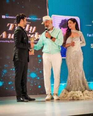 Sumedh Mudgalkar Instagram - What a wonderful night, thank you for having me #TellyAwards2023. 

Fan Fav. Actor - Sumedh Mudgalkar 💫
Fan fav. Show - Radhakrishn 💫

Although i was present at the venue, i was holding it.
It belongs to the entire team without whom I am nothing, and the vast super audience of people who voted, loved and embraced us with our flaws. 

‘This is ours’ ❤️

(Happy Sumedhian’s day in advance) 🤭❤️

@mallika_singh_official_ @sktorigins @kingbasantbhatt @rahultewary @nitin.m.gupta @starbharat @hitenganatra @abd.ur.rahman2122 @kaulritesh @swastikproductions @loknath.pandey @madanbashyal @zalakdesaiii @amitcoolamie (aur bohot saare talented log)