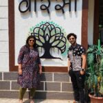 Sumedh Mudgalkar Instagram - So proud of my brother @kinshukvaidya54 on accomplishing his dream. Shooting one day, travelling to Alibaugh, getting work done till late in the night, again reaching on set in Mumbai the next morning for shoots. That's how he worked for it. That's how he achieved it. So happy to visit @thevaarsa , amazing food, sweet hospitality, and some motherly love from aunty made my short Holi vacation beautiful! Whenever you visit alibaugh, please consider this place for your stay. Its calm, its beautiful, its The Vaarsa! 💙 @thevaarsa