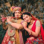 Sumedh Mudgalkar Instagram - Radhakrishn ❤️ It was blissful to play the divine, it was a privilege to receive the love from audience in return. An honour to be the medium of all the learnings. I was blessed to have lived every moment of this show. From Raas to Krishn Gyaan, i will remember it all, and will feel happy time and time again. ✨ I will forever thank this show for grooming me as a person, an artist, for taking me to a place where i was loved by all, blessed by all! ❤️ Radhe Radhe! ✨
