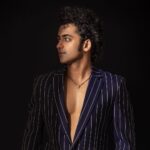 Sumedh Mudgalkar Instagram - Truths are not the problems, Truths guide you to the problems within you! 🖤 And that one source of light is enough. G.O.D is enough! . . Styled by @krishi1606 Photography @artographybysagar Wearing @mastersdesignerstudiosurat Footwear @fhos_india Makeup @amuthevar Hair @hair_artist_omkar