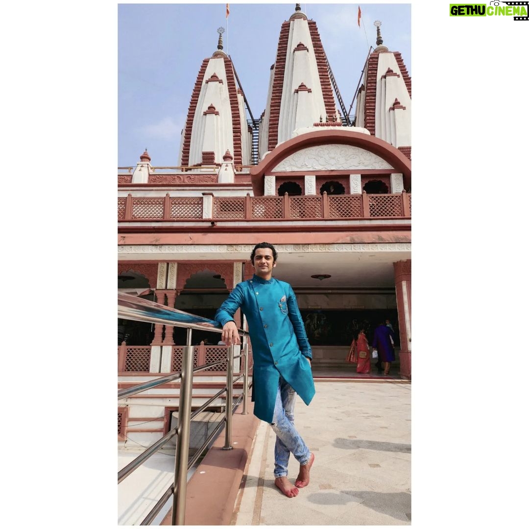 Sumedh Mudgalkar Instagram - Good to be back to where we started to do good. 🤍🙏 Iskcon NVCC Temple