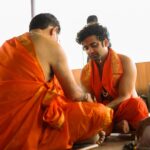 Sumedh Mudgalkar Instagram - Upanayanam Sanskaar - Janeu ✨ . . . . . . . . . . @yogvihar_resort ❤️ 📸 @kalakar_0055