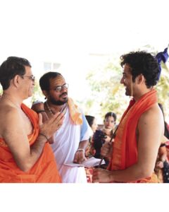 Sumedh Mudgalkar Instagram - Upanayanam Sanskaar - Janeu ✨ . . . . . . . . . . @yogvihar_resort ❤️ 📸 @kalakar_0055