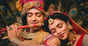 Sumedh Mudgalkar Instagram - Radhakrishn ❤️ It was blissful to play the divine, it was a privilege to receive the love from audience in return. An honour to be the medium of all the learnings. I was blessed to have lived every moment of this show. From Raas to Krishn Gyaan, i will remember it all, and will feel happy time and time again. ✨ I will forever thank this show for grooming me as a person, an artist, for taking me to a place where i was loved by all, blessed by all! ❤️ Radhe Radhe! ✨