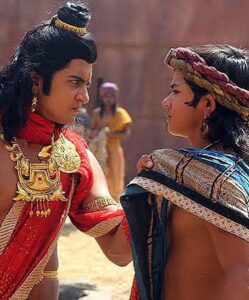 Sumedh Mudgalkar Instagram - Can't wait for you all to watch us break the stage of ITA, Such a pleasure and out of world experience to perform with my oldest co-actor and dearest friend @beatking_sumedh , Ashoka & Shushim on the stage, bringing the heat up 🔥🎉❤️ #ashoka #sushim #ita #performance #event #siddharthnigam #sumedhmudgalkar