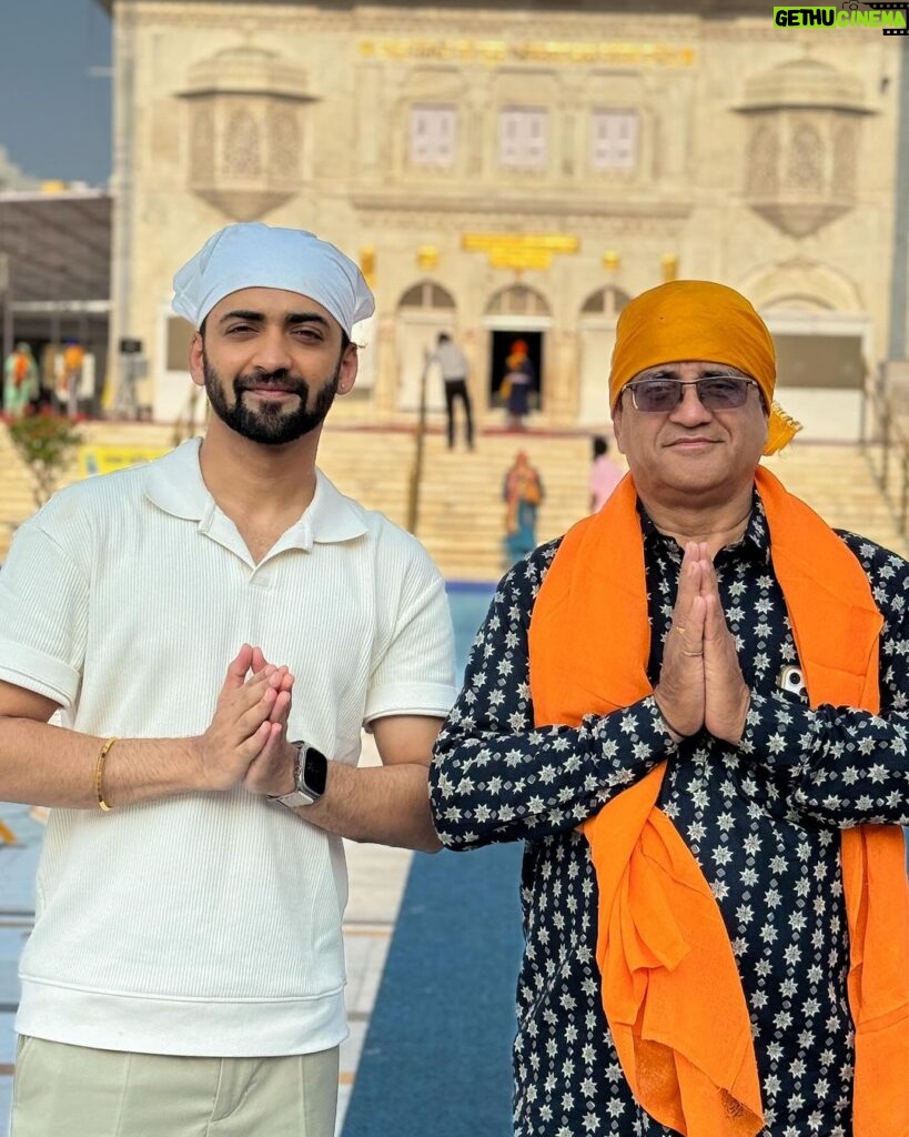 Sumedh Mudgalkar Instagram - Blessing is something i will always be grateful for, and will always wish for more. 🙏🏻❤️ Gurudwara Langar Sahib Shri Hazur Sahib Nanded