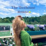 Summer Rae Instagram - The Treehouse x Wimbledon 🤌🏼 Hospitality at it’s finest! @keithprowseuk knows how to give the best vip experiences to their guests. And yes, a @charlottetilbury activation to touch up your Wimby look in between lamb chops & champs! 🥂🎾 #wimbledon #hospitality #wimbledon2023