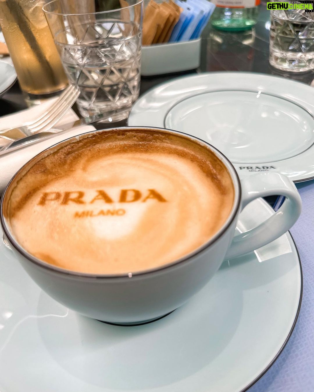 Summer Rae Instagram - aesthetic. Prada Caffè at Harrods