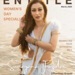 Sunayana Fozdar Instagram - Embracing the beauty of simplicity! 🌊✨ Honoring Women’s Day with the stunning actress, Sunayana Fozdar gracing our March special edition cover, draped in elegance! Here’s a little reminder on this special day that beauty isn’t always about the glitz and glam; it’s about embracing your authentic self, just like this simple white saree moment. Let’s cherish the beauty of simplicity together because being true to ourselves never goes out of style. Happy Women’s Day! 🤍✨ . . . . Stylist - @stylingcityy Photographer - @portraitdeewana Makeup & Hair - @makeoverbysejalthakkar Wearing - @readiprintfashions @indianweddingsaree Jewelry - @sejalcreation23 Team - @greenlight__media #sunayanafozdar #entitlemagazine #womensday #internationalwomensday