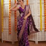 Sunayana Fozdar Instagram - Not Lighting Patakas 🧨…Being one ☺️Saree love forever 🫶🪔 Happy Diwali my insta fam ✨ What’s your fav festive look?🥻💕 . . . . . 📷 - @mirajverma_photography Edited - @ibtraditionalphotography Muah - @makeoverbysejalthakkar Outfit/Accessories - @krupa_jain Team - @greenlight__media