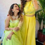 Sunayana Fozdar Instagram - Coz Friends who Dress together Slay together ✨ Festive Season Just got better!🎉 Wearing @monaandvishu Pr @viralmantra #festivewear #ethnicwear #festivities