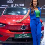 Sunayana Fozdar Instagram - Was So excited to be a part of the new Volvo C40 Recharge car launch !🚘 The event was all about Glamour and style with a dazzling Fashion show by Esha Amin! Loved the unique reveal of the Hero of the event “ the Volvo C40 Recharge “ Truly a combination of great looks and sustainability!🫶 Can’t wait to test Drive this Beauty soon!!!! #c40recharge #c40rechargelaunch #bornelectric