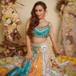 Sunayana Fozdar Instagram - When Cinderella Wore a Lehenga 😄 I Feel more like me in a Lehenga ☺️ What is Your vibe ? Gown or lehenga?👗or🥻 . . . . 📷 - @mirajverma_photography Edited - @ibtraditionalphotography Muah - @makeoverbysejalthakkar Outfit/Accessories - @krupa_jain Team - @greenlight__media