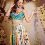 Sunayana Fozdar Instagram - When Cinderella Wore a Lehenga 😄 I Feel more like me in a Lehenga ☺️ What is Your vibe ? Gown or lehenga?👗or🥻 . . . . 📷 - @mirajverma_photography Edited - @ibtraditionalphotography Muah - @makeoverbysejalthakkar Outfit/Accessories - @krupa_jain Team - @greenlight__media