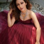 Sunayana Fozdar Instagram - Why Save Red dresses for dates..i wear it for myself♥️ 📷 - @mirajverma_photography Edited - @ibtraditionalphotography Muah - @makeoverbysejalthakkar Outfit/Accessories - @krupa_jain Team - @greenlight__media