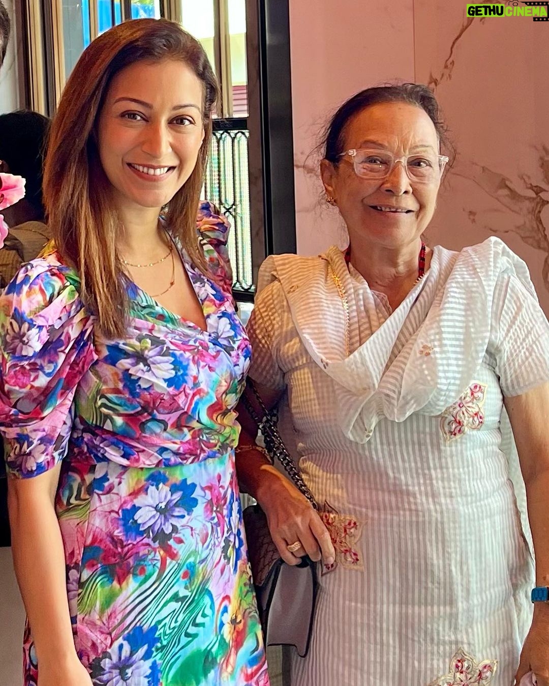 Sunayana Fozdar Instagram - Happy birthday Maa 🫶💖 To everything Iam and I will be,people say Iam your reflection but I know I will never be able to be as large hearted as selfless as you are .. Thank you for teaching me be a kind person even if it’s not valued, to Love even if Iam not Loved in return ,to be a giver even if I may not receive..to just be human 🫶 Love you Maa even if I don’t say it often …thank you for always adjusting to my needs, putting me before you 🙏 आपको मेरी उम्र लग जाए!