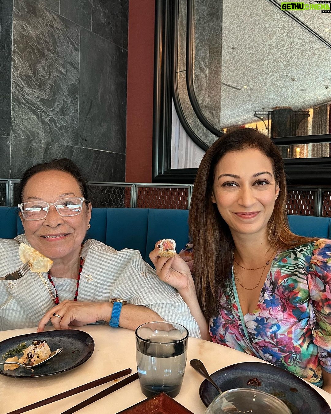Sunayana Fozdar Instagram - Happy birthday Maa 🫶💖 To everything Iam and I will be,people say Iam your reflection but I know I will never be able to be as large hearted as selfless as you are .. Thank you for teaching me be a kind person even if it’s not valued, to Love even if Iam not Loved in return ,to be a giver even if I may not receive..to just be human 🫶 Love you Maa even if I don’t say it often …thank you for always adjusting to my needs, putting me before you 🙏 आपको मेरी उम्र लग जाए!