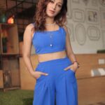 Sunayana Fozdar Instagram - Are You Ready for Some Sunday Sass💙 Wearing @urbanic_in Bag @zoukonline
