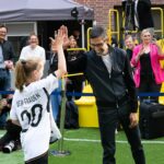 Sundar Pichai Instagram – Excited to have @dfb @dfb_frauenteam join #TeamPixel! Proud to support the German Women’s National Team and work together to increase visibility for women’s sports. (And thanks for letting me score a goal today:) ⚽ Berlin, Germany