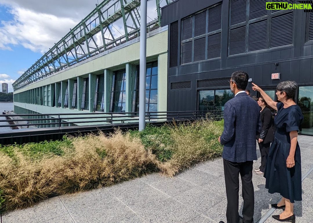 Sundar Pichai - 371.2K Likes - So happy to be back in #NYC last week for the first time in a long while. Great to spend time with teams there and check out our new office at Pier 57:) #fbf #UNGA