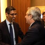 Sundar Pichai Instagram – Busy day at #SummitAmericas in LA yesterday, from meeting inspiring entrepreneurs and non-profits and hearing their stories, to having productive discussions with leaders from across the region. Super proud of our new $1.2B commitment to Latin America, and glad to spend some time with Googlers too. Here’s a #photodump:) Los Angeles, California