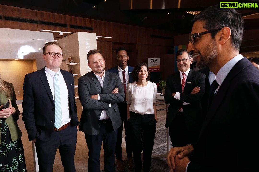 Sundar Pichai Instagram - Busy day at #SummitAmericas in LA yesterday, from meeting inspiring entrepreneurs and non-profits and hearing their stories, to having productive discussions with leaders from across the region. Super proud of our new $1.2B commitment to Latin America, and glad to spend some time with Googlers too. Here’s a #photodump:) Los Angeles, California