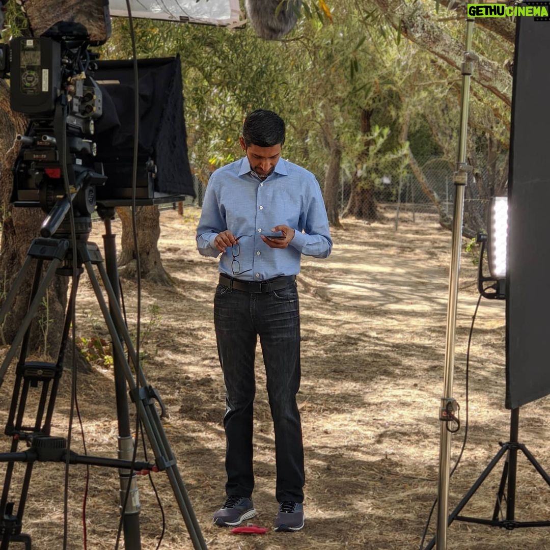 Sundar Pichai - 405.4K Likes - IG vs. reality...comfy shoes + checking on @fcbarcelona scores between takes:)