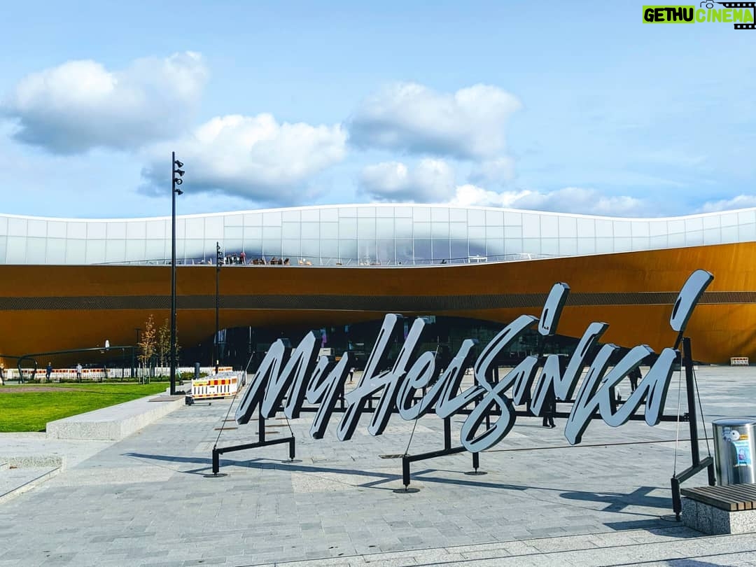 Sundar Pichai Instagram - Quick stop in Finland yesterday, glad I got to take in a couple of Helsinki sights too, incl maybe one of the coolest looking libraries anywhere @oodihelsinki