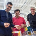 Sundar Pichai Instagram - Very proud that our Google AI team has achieved a big breakthrough in quantum computing known as quantum supremacy after over a decade of work, as published in #Nature. Thank you to our collaborators in the research community who helped make this possible. Visited the team at their lab last week, and got to geek out a bit on the hardware and even played with qubits! #achievementunlocked Santa Barbara, California