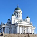 Sundar Pichai Instagram - Quick stop in Finland yesterday, glad I got to take in a couple of Helsinki sights too, incl maybe one of the coolest looking libraries anywhere @oodihelsinki